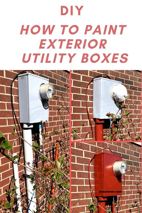 paint junction box|how to paint utility boxes.